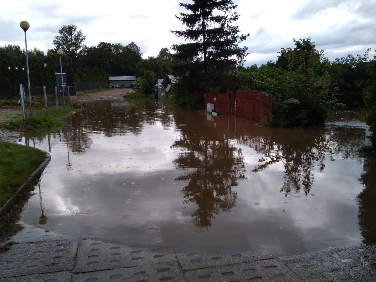 Ul. Tulipanowa Kosakowo/ Fot. OSP Leśniewo